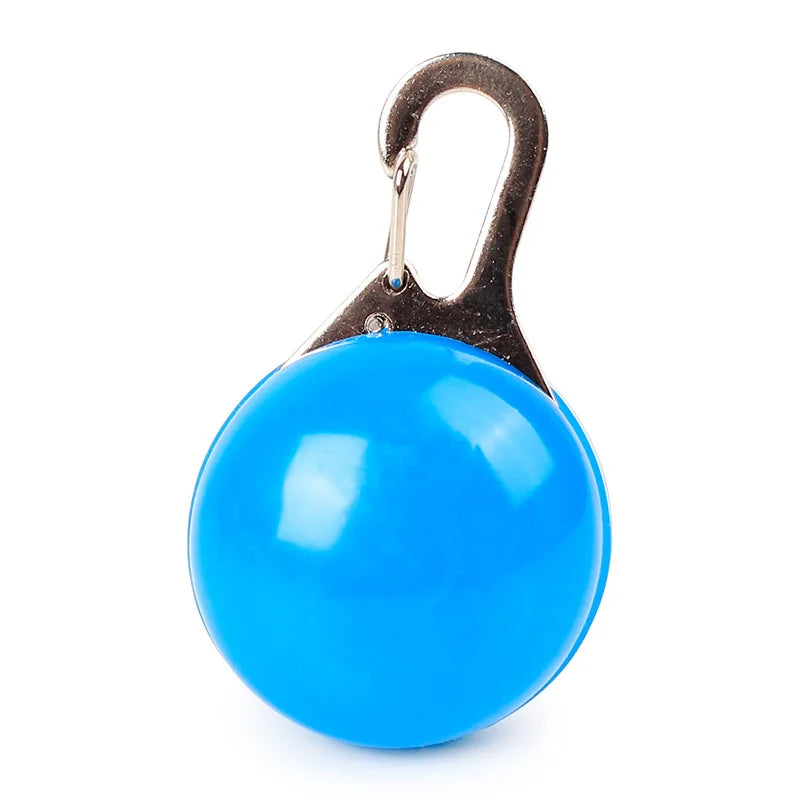 아지1PC LED Luminous Dog Cat Collar Glowing Pendant Flash Lights Pet Leads Bright Necklace Luminous Collar Night Safety Decoration