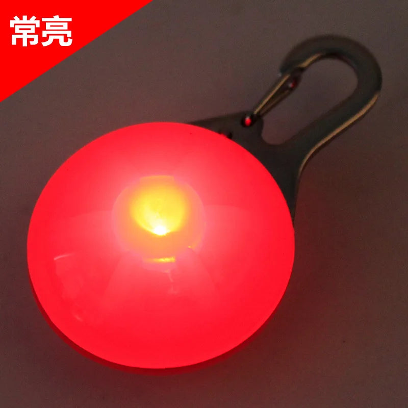 아지1PC LED Luminous Dog Cat Collar Glowing Pendant Flash Lights Pet Leads Bright Necklace Luminous Collar Night Safety Decoration