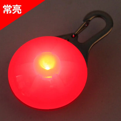 아지1PC LED Luminous Dog Cat Collar Glowing Pendant Flash Lights Pet Leads Bright Necklace Luminous Collar Night Safety Decoration